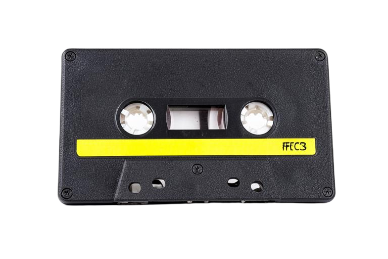 Cassette audio rétro